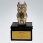 Preview: Hundeurne mit Bronze