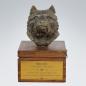 Preview: Holzurne mit Gravur Norwich Terrier