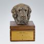 Preview: Holzurne mit Gravur Golden Retriever