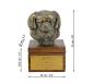Preview: Holzurne mit Gravur Staffordshire Bull Terrier