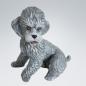 Preview: Hundeurne Pudel Acryl - LK0134