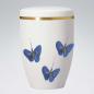 Preview: B2500 Weiss Bio-Urne Schmetterlinge