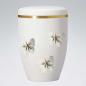 Preview: B2500 Weiss Bio-Urne Schmetterlinge