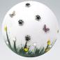 Preview: Tierurne Kugel Paradieswiese Herz Gold