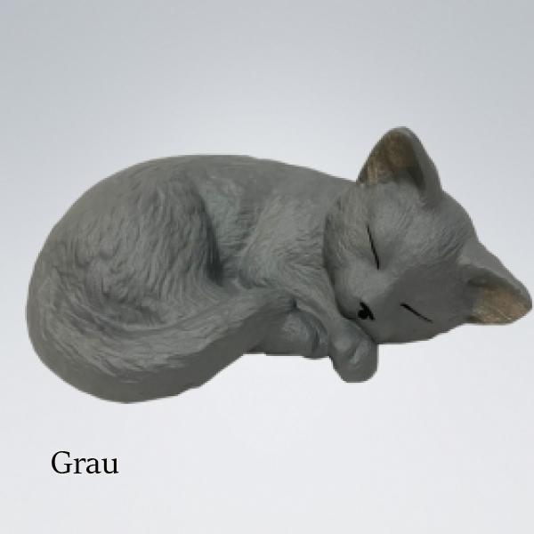 LK0118 Katzenurne Acryl Grau