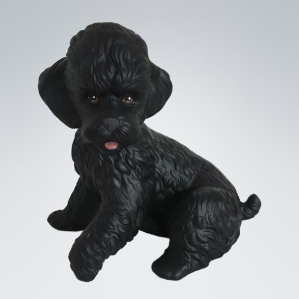 Hundeurne Pudel Acryl - LK0134