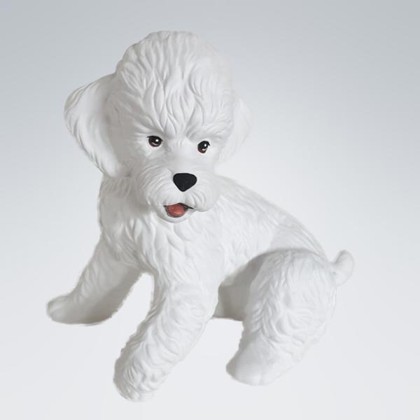 Hundeurne Pudel Acryl - LK0134