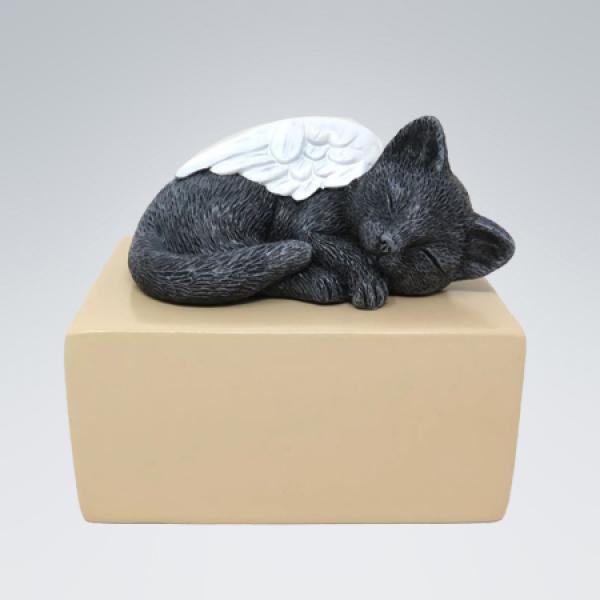 Katzenurne schlafende Katze mit Flügel