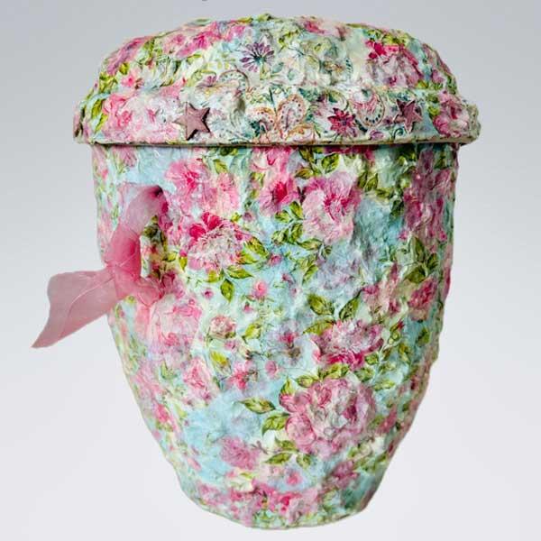Urne Zarte Rosen