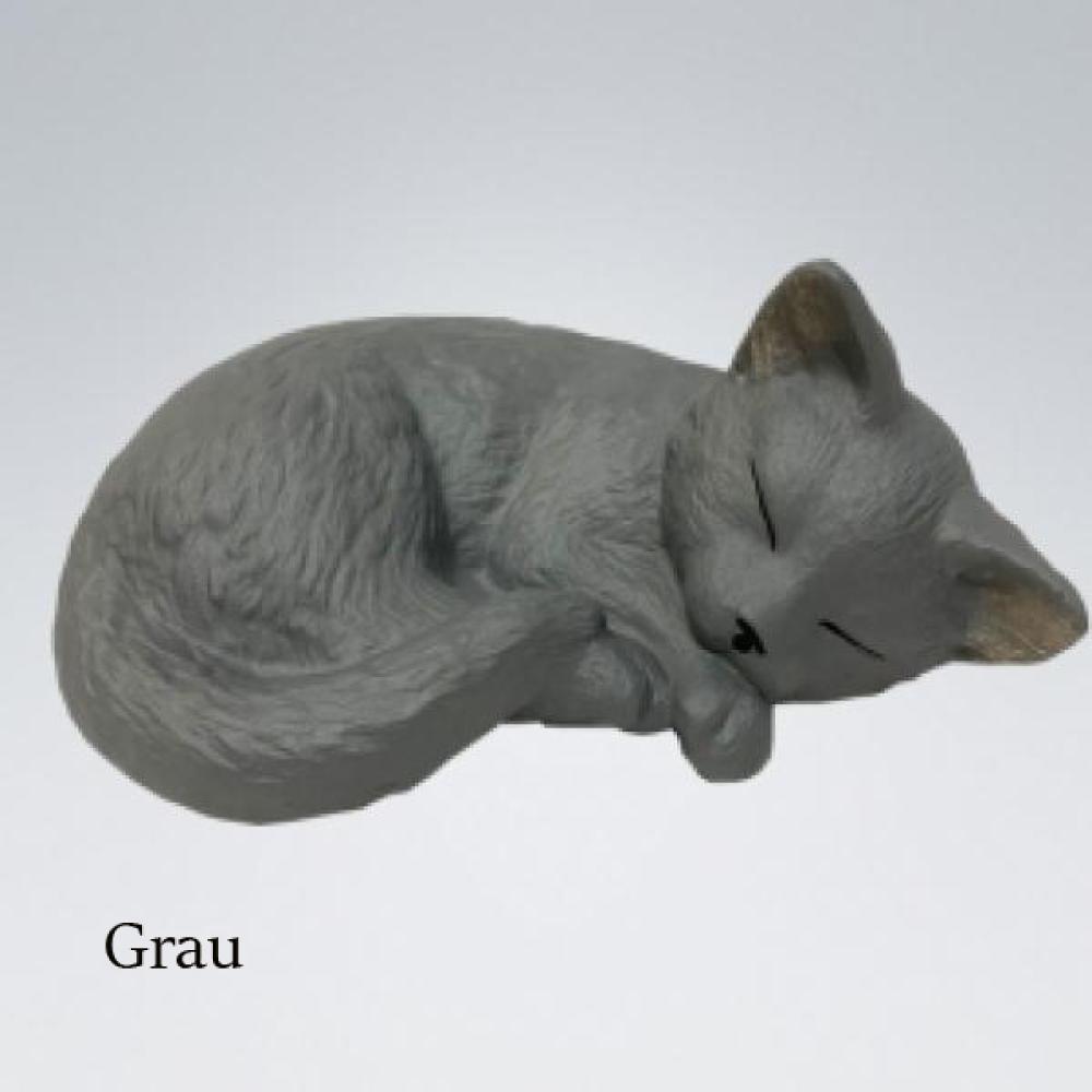 LK0118 Katzenurne Acryl Grau