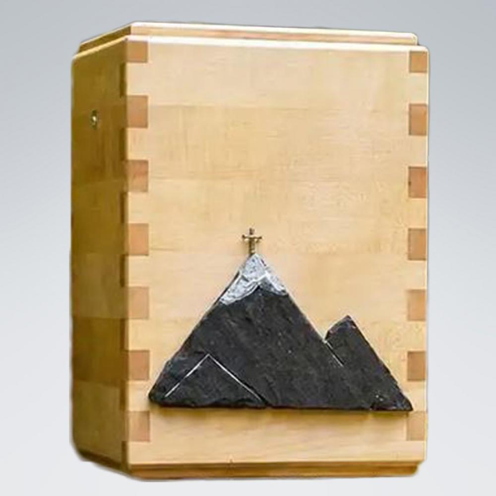 Massivholzurne Birke "Berge"