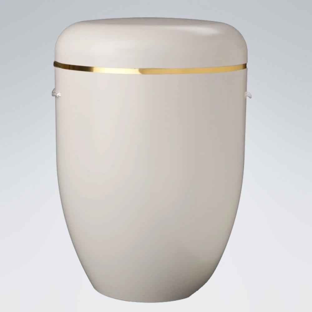 Urne Creative-Line Creme - Goldrand