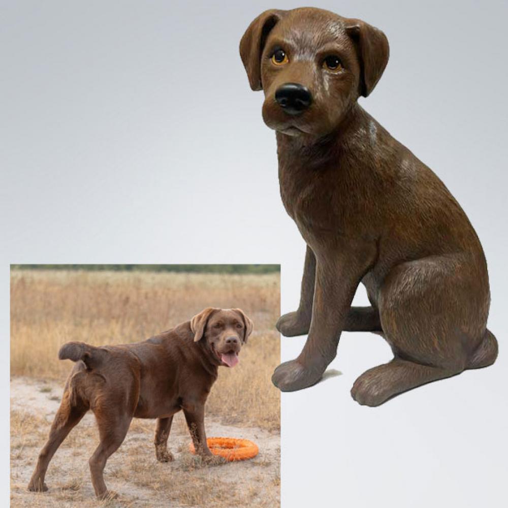 LK0140 Hundeurne nach Fotovorlage