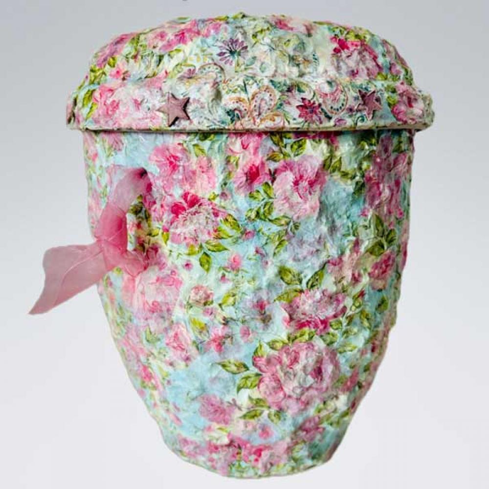 Urne Zarte Rosen