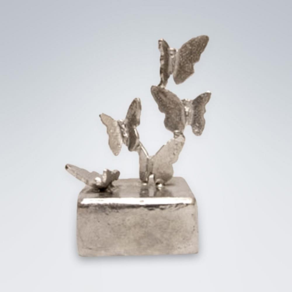 Miniurne - Urne mit Schmetterlingen