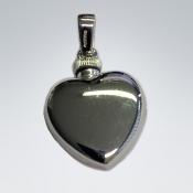 Ascheschmuck - Herz - Perlmutt