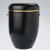 Urne Creative-Line Tiefschwarz - Goldrand