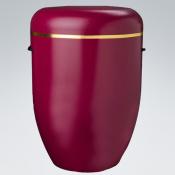 Urne Creative-Line Bordeauxviolett - Goldrand