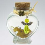 Glas Gedenkfläschchen für Fell Nr.11