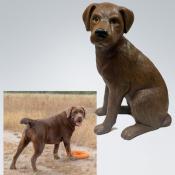 LK0140 Hundeurne nach Fotovorlage